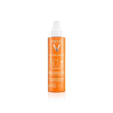Clarins Vichy Capital Soleil Cell Protect Fluido Ultra Leggero Spray Protezione Alta SPF50 200ml