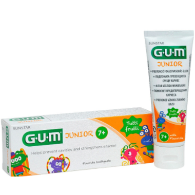 Clarins Gum Junior Dentifricio 6+ Anni Gusto Fragola 50ml