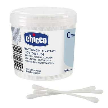 Clarins Chicco Bastoncini Cotonati 160 Pezzi 0Mesi+