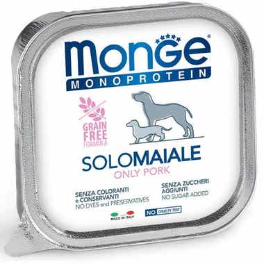 Clarins Monge Monoprotein Solo Maiale Cibo Umido Per Cani Adulti 150g