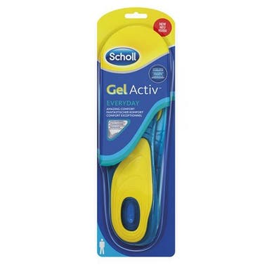 Clarins Scholl Gel Activ Everyday Uomo Solette Taglia 42-46.5