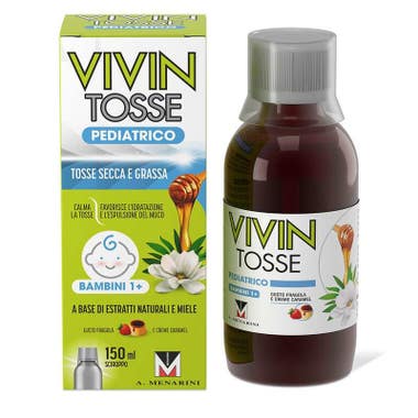 Clarins Vivin Tosse Pediatrico Sciroppo Tosse Secca E Grassa Sciroppo 150ml