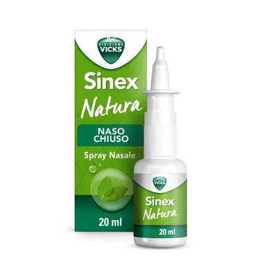 Clarins Vicks Sinex Natura Spray Salino Nasale Ipertonico 20ml