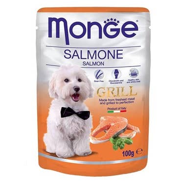 Clarins Monge Grill Salmone Cibo Umido Per Cani Adulti 100g