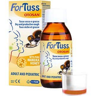Clarins Otosan Fortuss Sciroppo Gola Tosse Secca/Grassa 180g