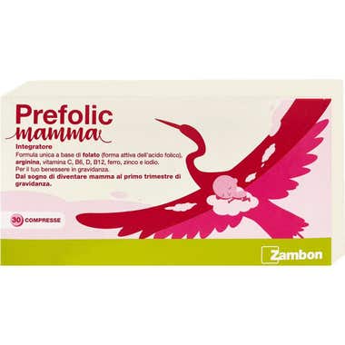 Clarins Prefolic Mamma 30 Compresse: integratore per la gravidanza