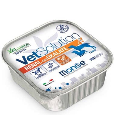 Clarins Monge VetSolution Renal And Oxalate Linea Veterinaria Cibo Umido Cani 150g