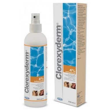 Clarins Clorexyderm Soluzione 4% Disinfettante Per Cani E Gatti 200ml