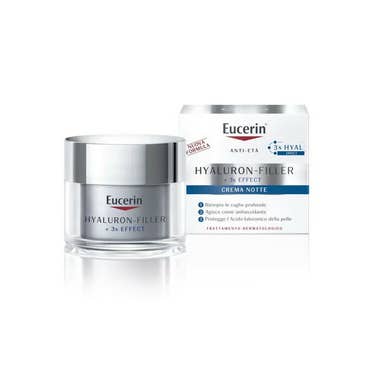 Clarins Eucerin Hyaluron Filler Notte Crema Viso 50ml Sostegno trimestrale