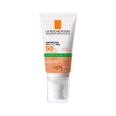 Clarins La Roche-Posay Anthelios Gel Crema Solare Colorata Viso SPF50+ 50 ml