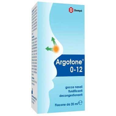 Clarins Argotone 0-12 Gocce Nasali Decongestionanti 20ml Bambini