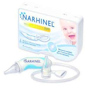 Clarins Narhinel Aspiratore Nasale Neonati E Bambini Soft Con 2 Ricambi Soft Con Filtro Assorbente