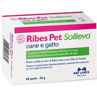 Clarins Nbf Lanes Ribes Pet Sollievo Blister Cane/Gatto 60 Perle