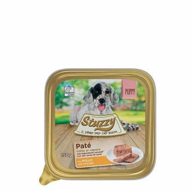 Clarins Stuzzy Paté Classico Con Pollo Per Cuccioli Vaschetta 150g Super Saving Price