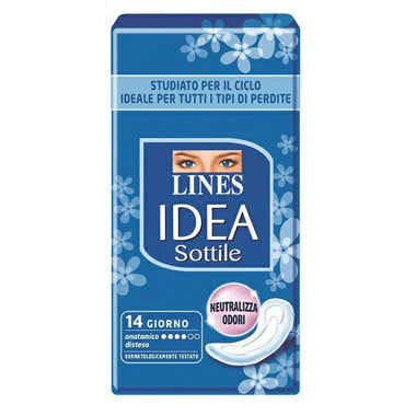 Clarins Lines Idea Sottile Anatomico Disteso 14 Assorbenti Pezzi Unici