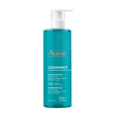 Clarins Eau Thermale Avène Cleanance Gel Detergente Purificante Pelle Grassa Con Imperfezioni 400ml