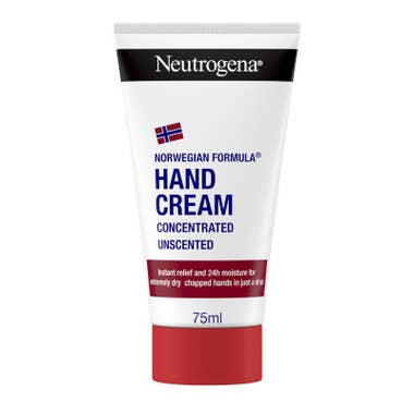 Clarins Neutrogena Crema Mani Senza Profumo con Formula Norvegese Idratazione Intensa adatta per Mani Secche 75ml