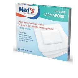 Clarins Meds Farmapore Medicazione Sterile 9x600cm 5 Pezzi Offerta speciale della fabbrica