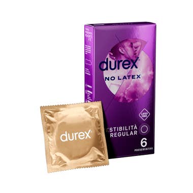Clarins Durex No Latex Profilattico 6 Pezzi Sostegno trimestrale