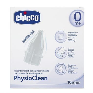 Clarins Chicco Ricambio Aspiratore Nasale PhysioClean 10 Beccucci