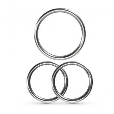 Clarins Crushious Metaleros Set Di 3 Cockring in Metallo Super Saving Price